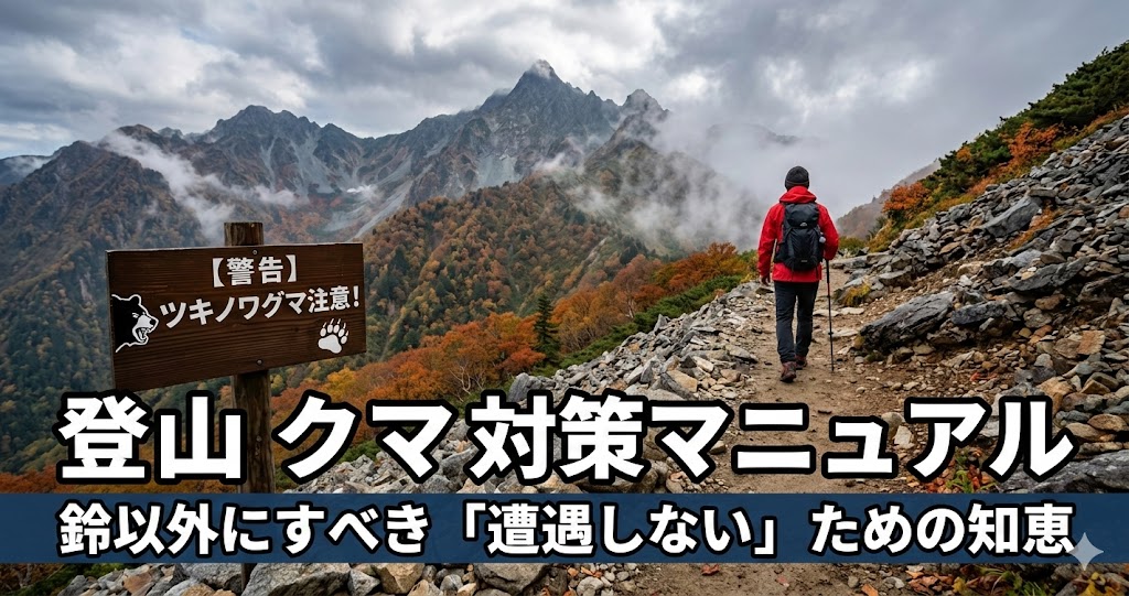 登山のクマ対策